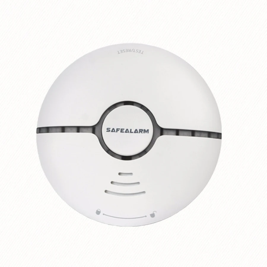 Wireless Smoke Detector Wifi Tuya Smart Life Fire Alarm Sensor Standalone Anti Cigarette Security Google Alexa | Безопасность и