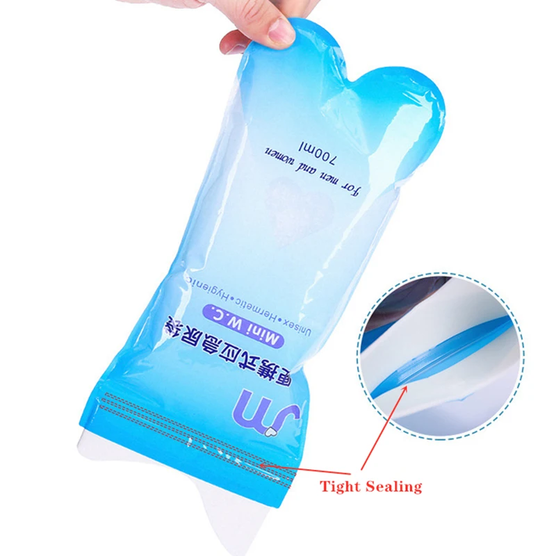 Комплект одежды из 4 предметов новая Портативный для мочи мешок мобильный туалет