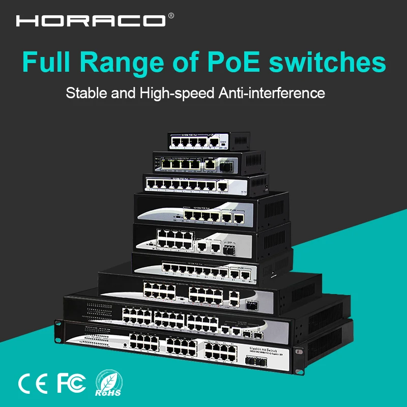 4 8 16 24 Порты и разъёмы 10/100 м сеть Ethernet Poe коммутатор 48V для IP CCTV камера Камера