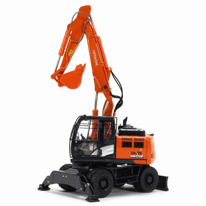 Пугающая литьевая игрушка модель TMC 1:50 Hitachi ZAXIS 140W-6 гидравлический экскаватор