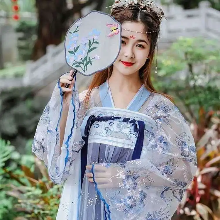 Китайский традиционный ханьфу для женщин костюмная накидка Танец живота