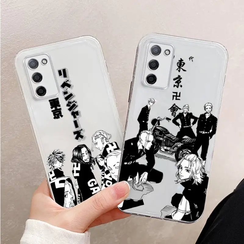 

Tokyo Revengers anime Phone Case Transparent For OPPO FIND A 1 91 92S 83 79 77 72 55 59 73 93 39 57 X3 RealmeV15 RENO5 pro PLUS
