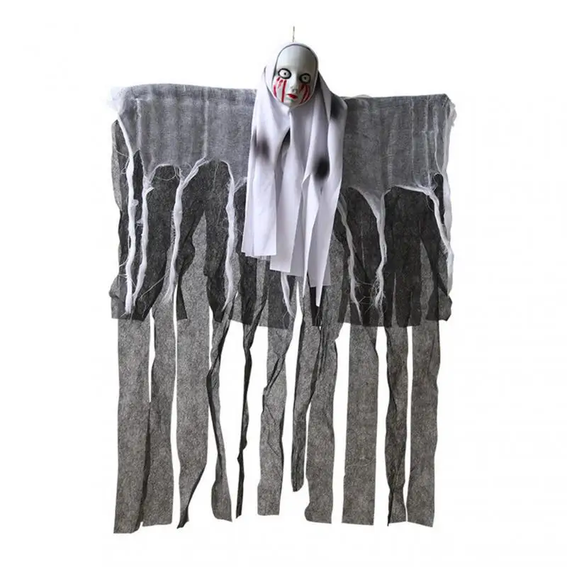 1 шт. Хэллоуин висячий призрак фотореквизит череп голова глаза кровотечение