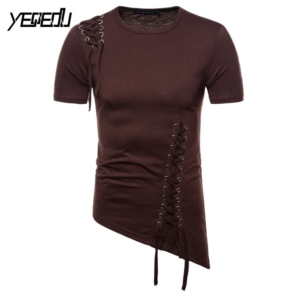 #4107 повязки Футболка Мужская хип хоп с коротким рукавом черный/белый