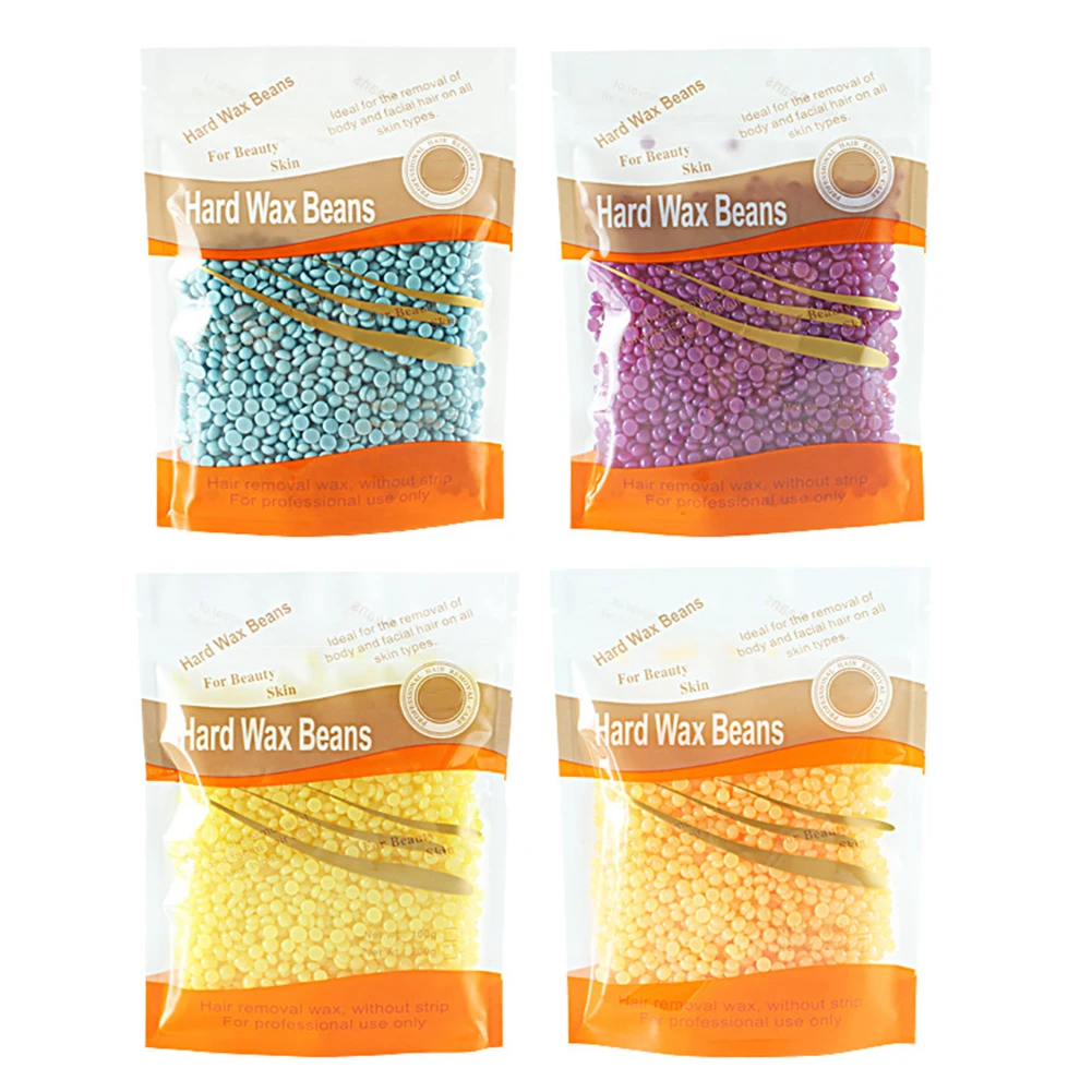 

300g/Pack Wax Beans Depilatory Hot Film Wax Pellet Removing Bikini Face Hair Legs Arm Hair Removal Bean Unisex Removal Cream