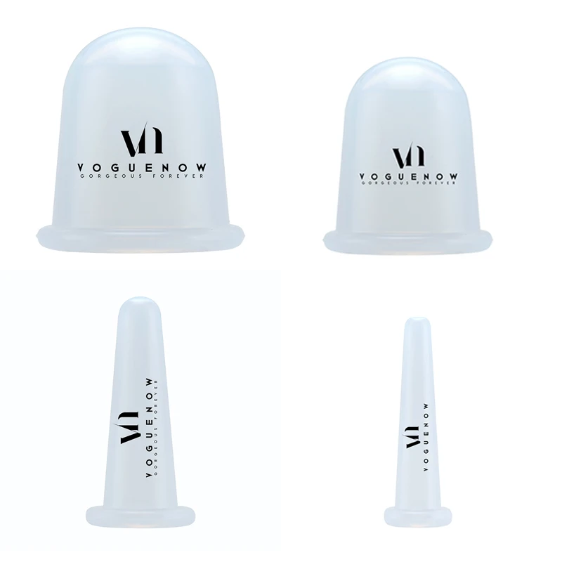 Силиконовые чашки антицеллюлитные вакуумные массажные присоски для облегчения