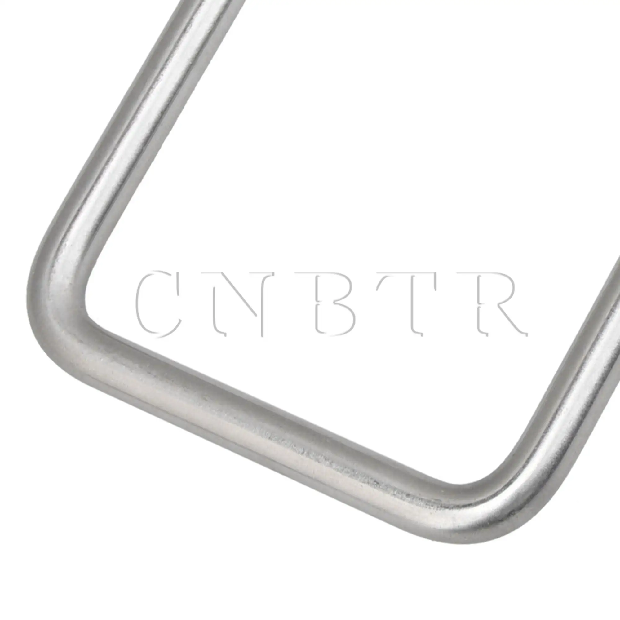 CNBTR серебряные M8x60x120 304 квадратные U-образные болты из нержавеющей стали с