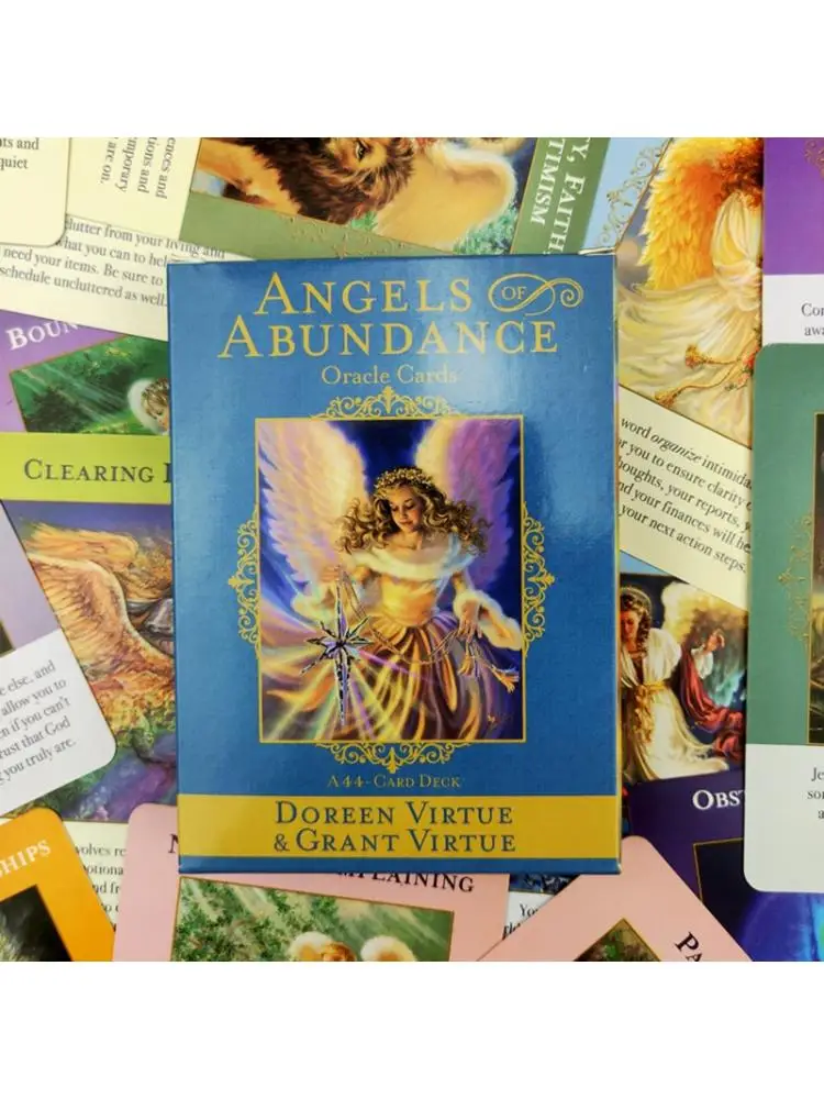 Карты с ангелами в большом количестве полные английские карты 44 колода Таро
