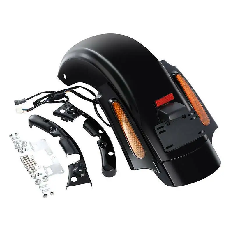 

Система заднего крыла мотоцикла, красный светодиодный фонарь для Harley Touring Road King Electra Glide 2009-2013 2012 2011 2010 FLHR FLHX