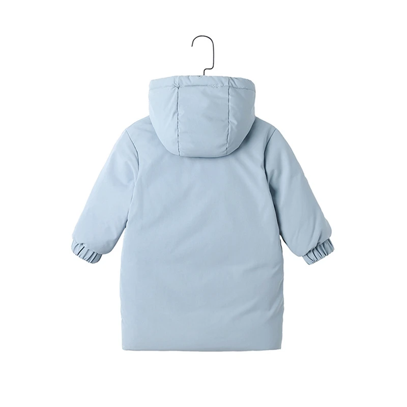 

Children Kid Girls Boys Coat jacket 2019 New Fashion Winter Solid Long Sleeve Zip Thick Warm Snow Hoodie Outwear Casual Clothes