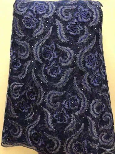 Новая французская сетчатая кружевная ткань 2020 Высококачественная африканская