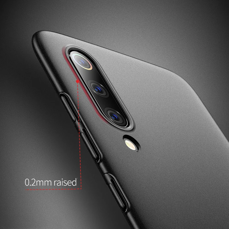 For Xiaomi 9 Lite Case Cyan Shockproof Hard PC Ultra Thin Frosted Cases For Xiaomi Mi 8 9 9T Mi8 Mi9 SE Pro Lite Cover