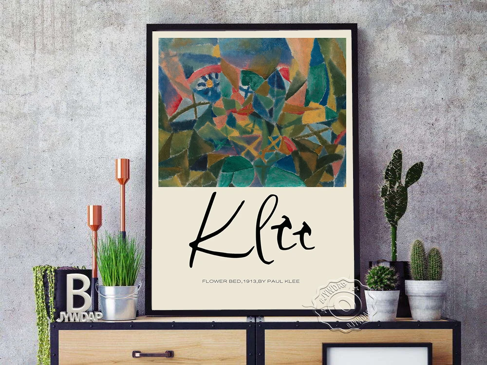 Абстрактная Экспресс-выставка Paul Klee фотореквизиты винтажные художественные