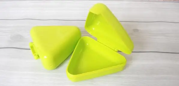 2 шт./компл. Симпатичные треугольные бенто ланч бокс &quotсделай сам&quot для