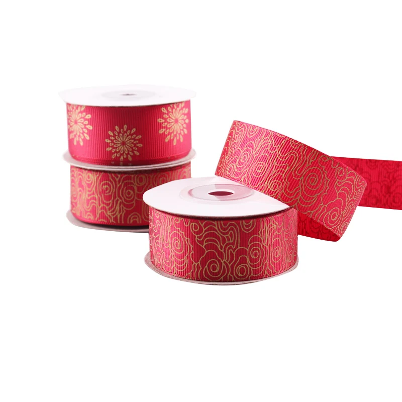 5 ярдов/рулон праздничные красные свадебные украшения DIY корсажные ленты лук