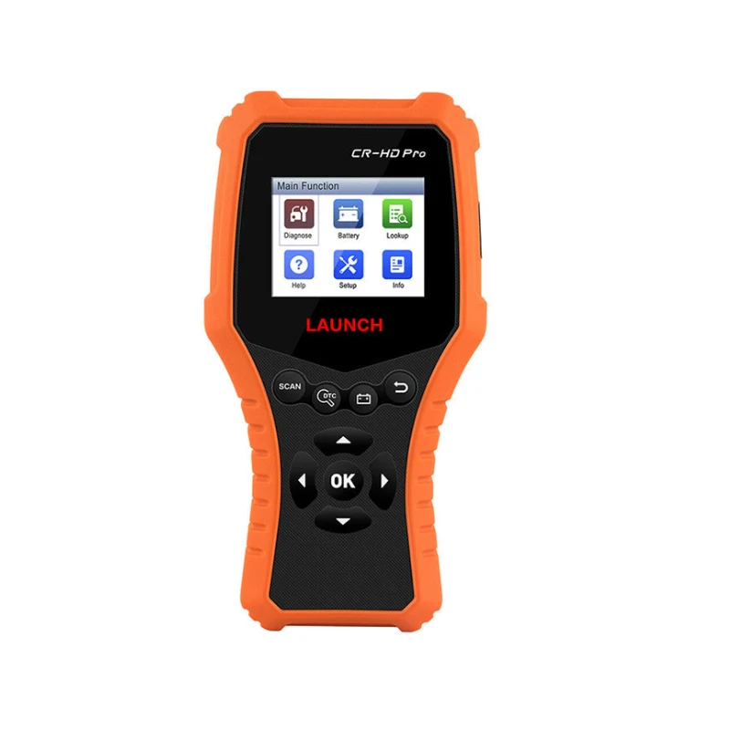 Сканер для считывания кодов автомобилей и грузовиков LAUNCH CR-HD Pro с многоязычной
