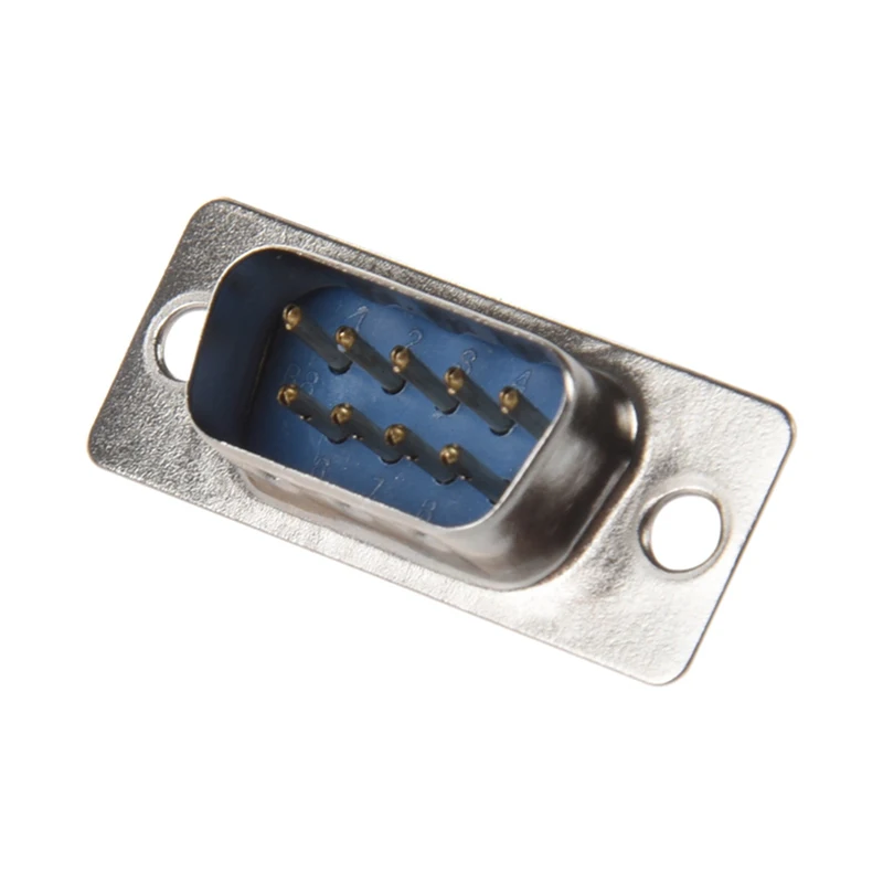 

10 Pcs Computer DB9 Male to Solder Type Female Adapter Connectors