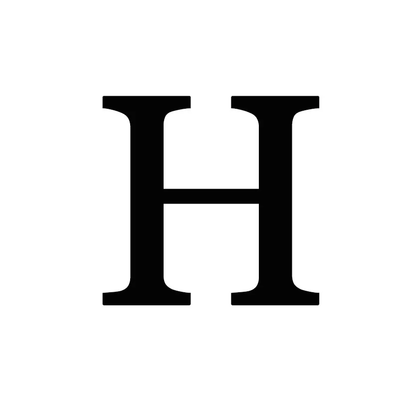 H 1 шт. пары регулируемые 26 букв Простые открытые кольца уникальные кольца с именем лучшего друга влюбленных рождественские подарки - Цвет основного камня: H