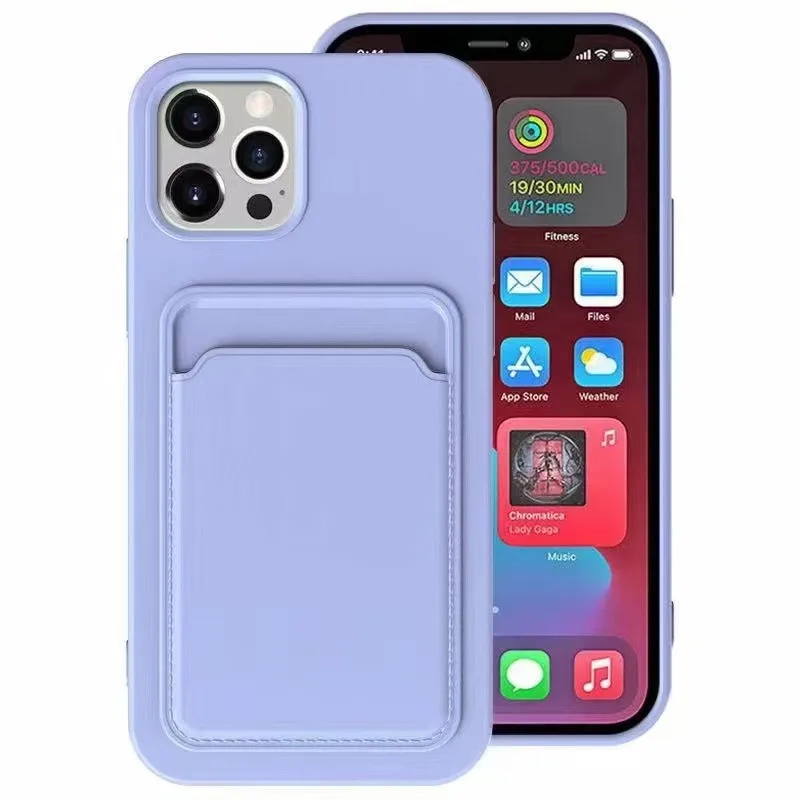 

Wallet Case For Samsung M01 Liquid Silicone Case for Samsung Galaxy M01 M 01 SM-M015F/DS 5.7'' With Card Holder Cover Funda Capa