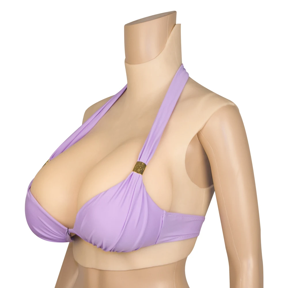 Crossdrssers реалистичные огромные поддельные груди усилитель Силиконовая грудь