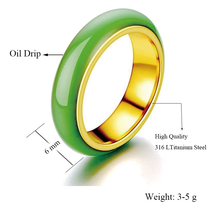 Оптовая продажа ювелирных изделий (3 шт./лот) титановая сталь масло капельного