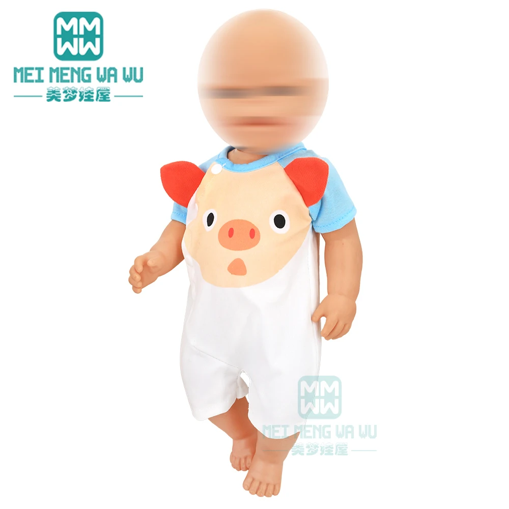 Кукольная одежда для 43 см игрушки аксессуары кукол новорожденных комбинезон