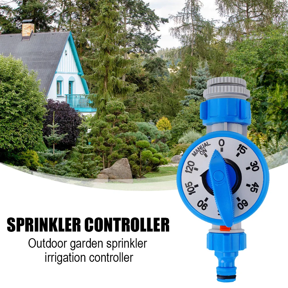 

Outdoor Watering Timer Automatic Irrigation Controller with Adjustable Handle Gardening Sprinkler Timer for Lawn Garden