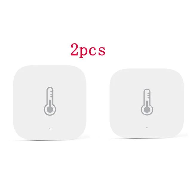 2pcs Xiaomi mi, Aqara, датчик температуры Hu mi dity, атмосферное давление, mi jia, умный дом, Zigbee, беспроводное управление от mi Home Gateway - Цвет: 2pcs