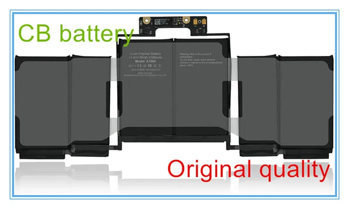Оригинальная качественная батарея a1964для моделей 2018, 2019 Pro, 13 дюймов, A1989, EMC 3214, EMC 3358, BTO/CTO