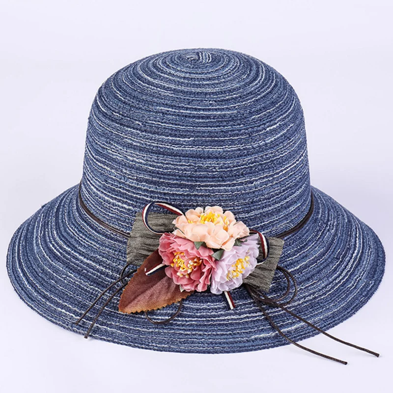 Женская летняя пляжная соломенная шляпа от солнца для путешествий дикая большая