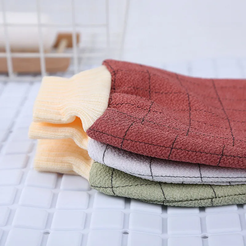 Перчатки для ванной отшелушивающие перчатки удаления омертвевшей кожи