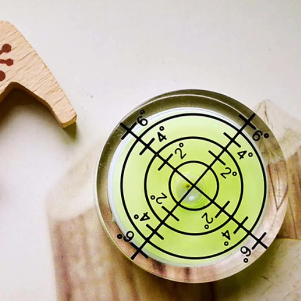 3 шт. 32 мм деревообрабатывающий круглый пузырьковый уровень точный для