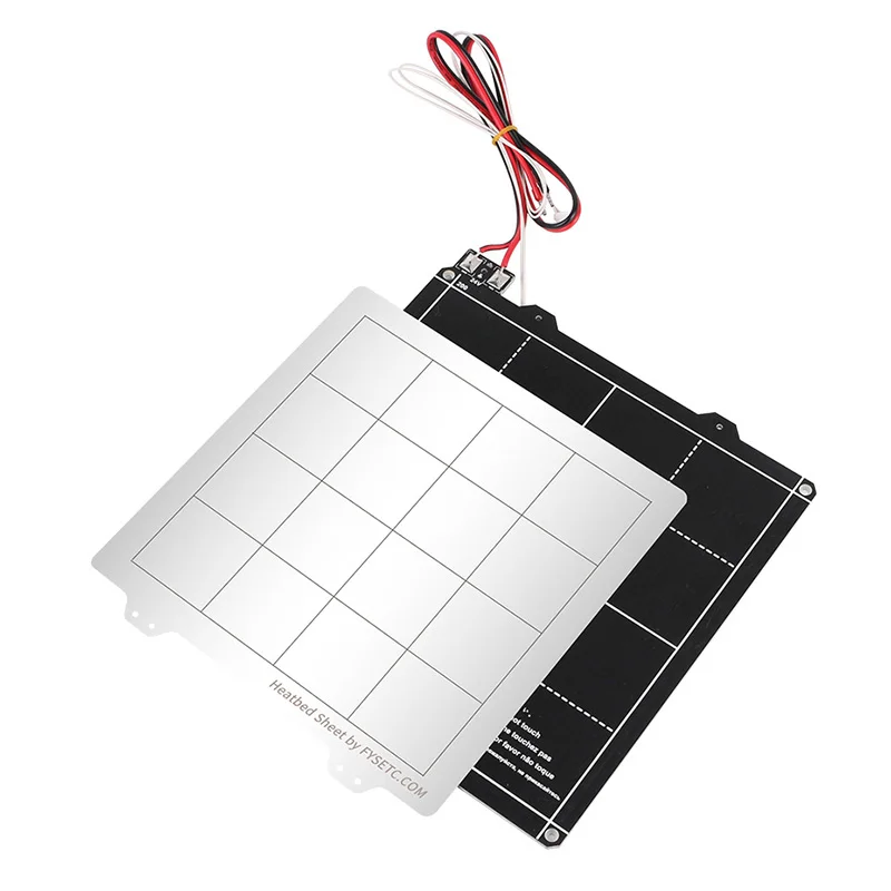 24V Магнитная кровать с подогревом и железная пластина 3d принтер запчасти