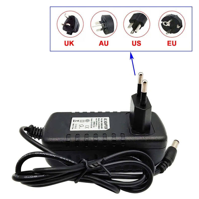 Светодиодный трансформатор постоянного тока 5 в 12 В бесшумный скрытый адаптер