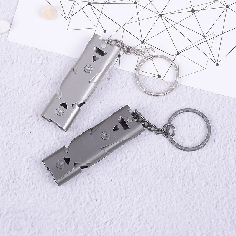 Gmarty двойной трубы высокой децибел из нержавеющей стали открытый свисток для