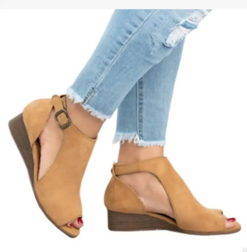 2019 г. Новые модели летней женской обуви римская обувь женские сандалии на