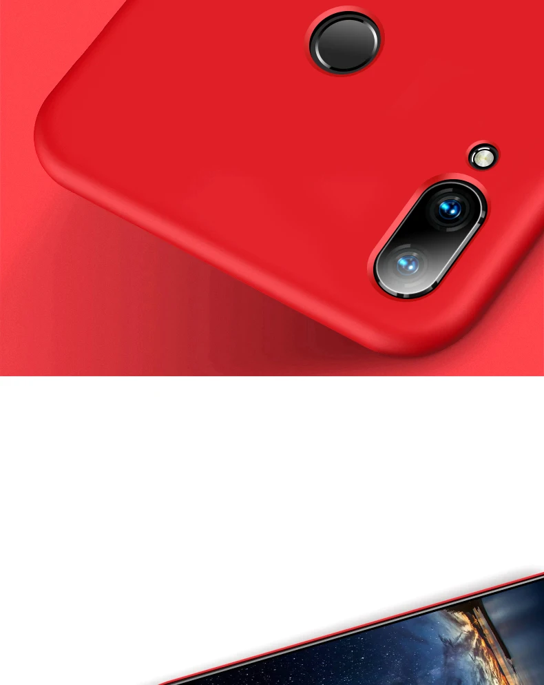 Жидкий силиконовый чехол GKK для huawei P Smart Z чехол из мягкой шелковистой кожи для huawei Honor 9 10 Lite чехол