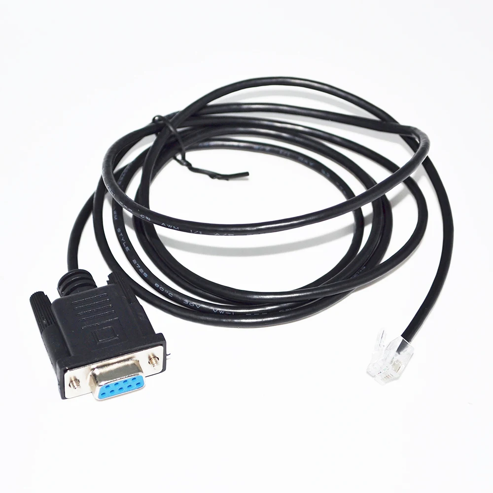 

RS232 DB9 D-SUB 9 PIN TO RJ11 RJ12 6P4C SERIAL CONSOLE CABLE FOR LEADSHINE DIGITAL STEPPING DRIVE DM882S DMA882S 3DM580 3DM2283
