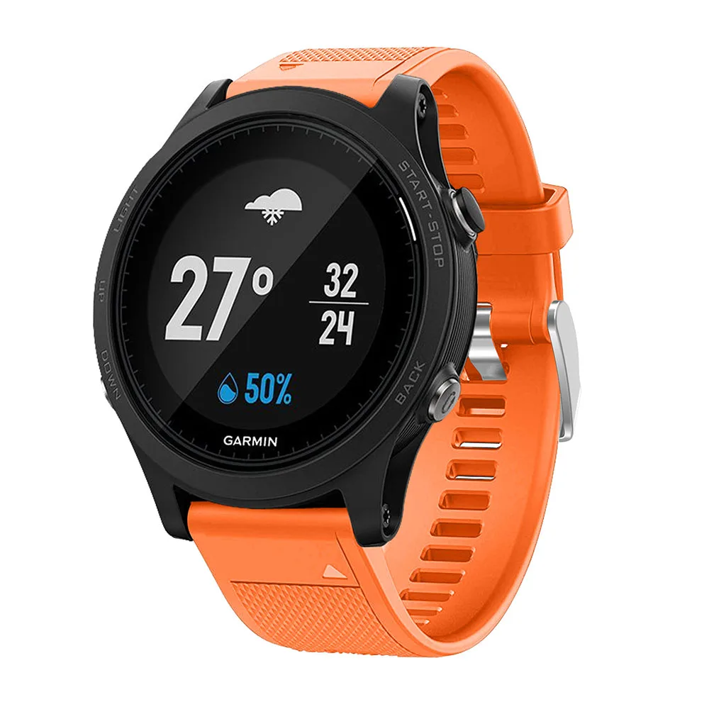 22 мм сменный ремешок для часов Garmin Forerunner 935 быстросъемный силиконовый ремешок для Garmin Forerunner 945 Смарт-часы