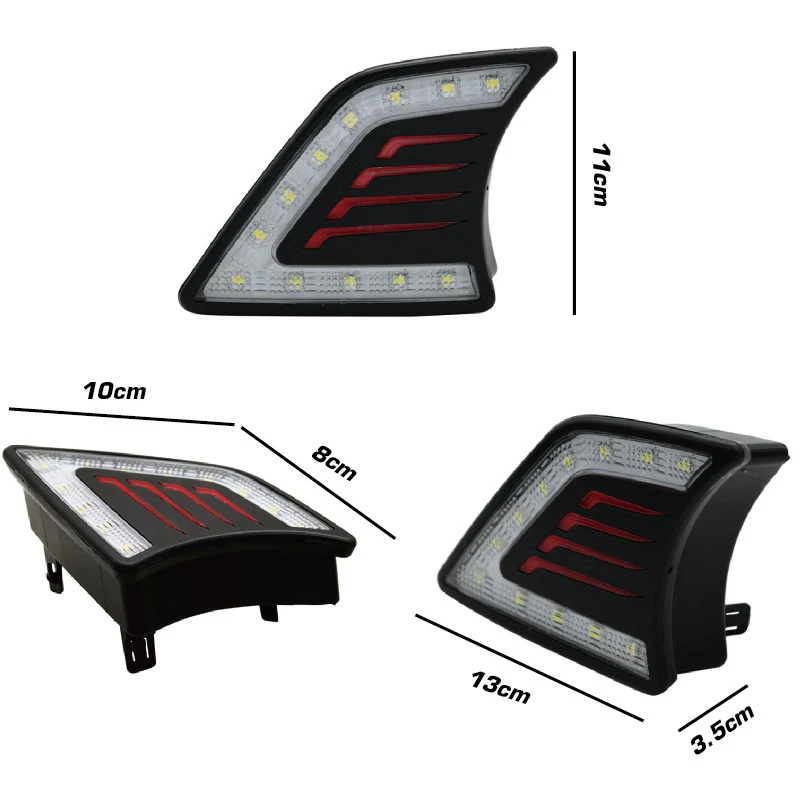 

Led Daytime Running Light Fog Lamp 12V Car Running Lights for Toyota Hilux Vigo 2012-2014