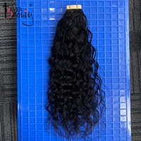 natural water wave tape in human hair extensions for black women brazilian bulk virgin hair microlink hair ever beauty