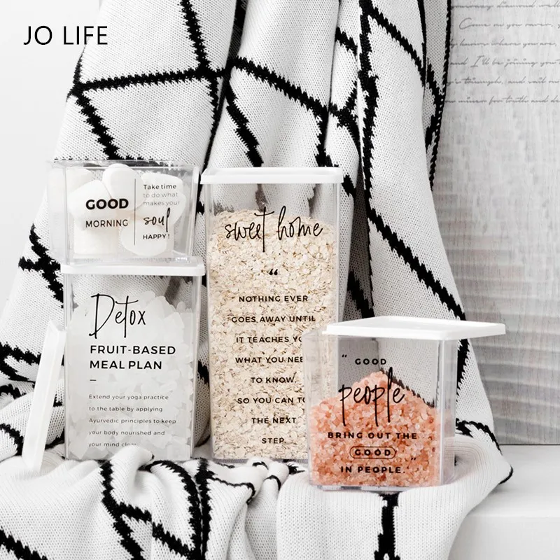 Кухонный Контейнер JO LIFE пластиковый контейнер для хранения пищевых продуктов