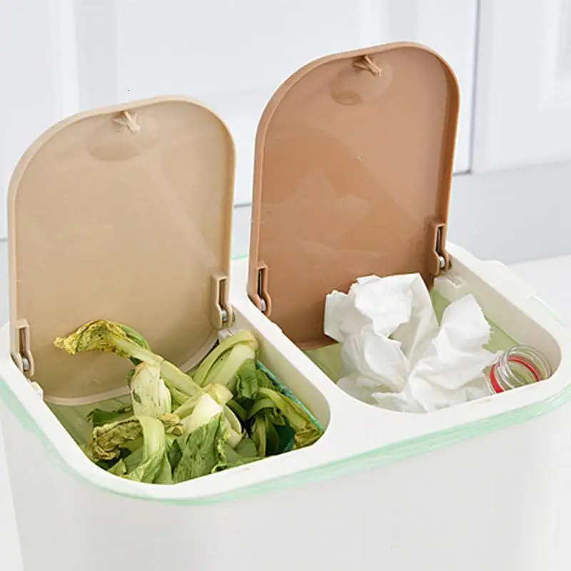 Контейнеры для влажной и сухой сортировки прямоугольные пластиковые