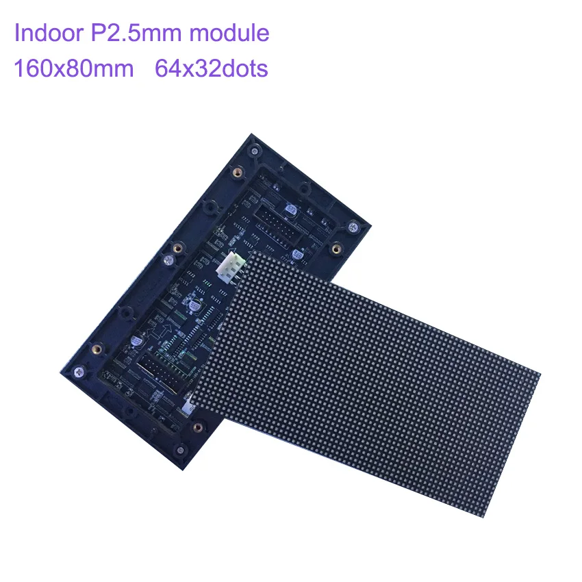 SMD2121 внутренний P2.5mm 160x80mm модуль маленький шаг пикселей прозрачные HD светодиодные