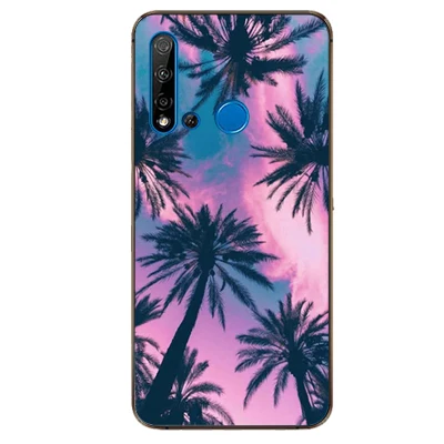 Для Huawei Nova 5i GLK-LX1 GLK-LX2 чехол роскошный из ТПУ и силикона Чехлы для телефона задняя