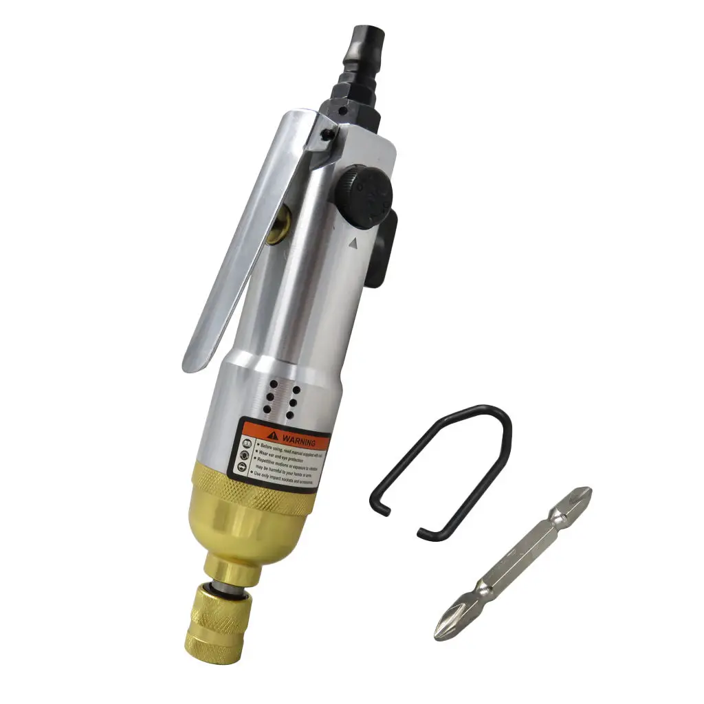 

Пневматическая отвертка с насадкой и крючком, 1/4 дюйма, 9000 об/мин