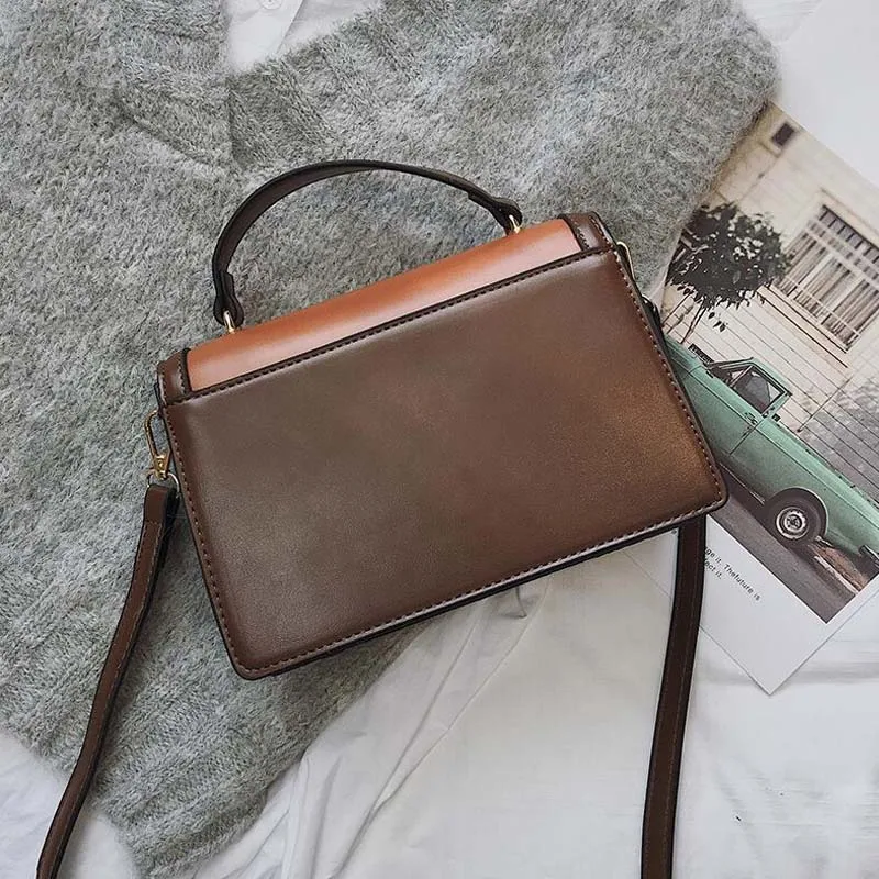 Модная женская маленькая сумочка с панелями кошельки 2019 ретро сумка сумки