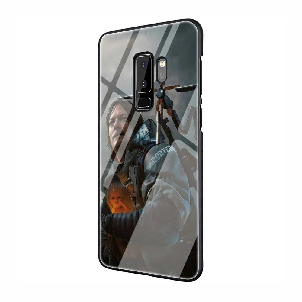 G12 EWAU Death Stranding закаленное Стекло чехол для samsung S7 S8 S9 S10 Note 8, 9, 10, плюс A10 20 30 40 50 60 70 - Цвет: G12