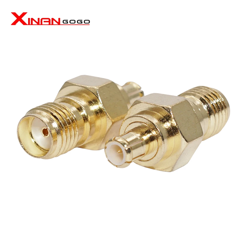 

1PCS RF Coaxial Adapter SMA Female Jack to MCX Male Plug Connector MCX to SMA