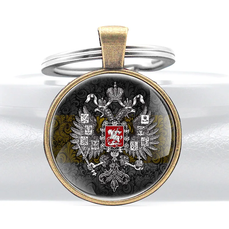 Брелок для ключей с двойной головкой в виде орла|Брелоки| |